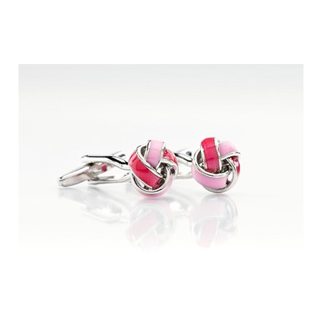 Pink Cufflinks - Designer cufflinks by Mont Pellier