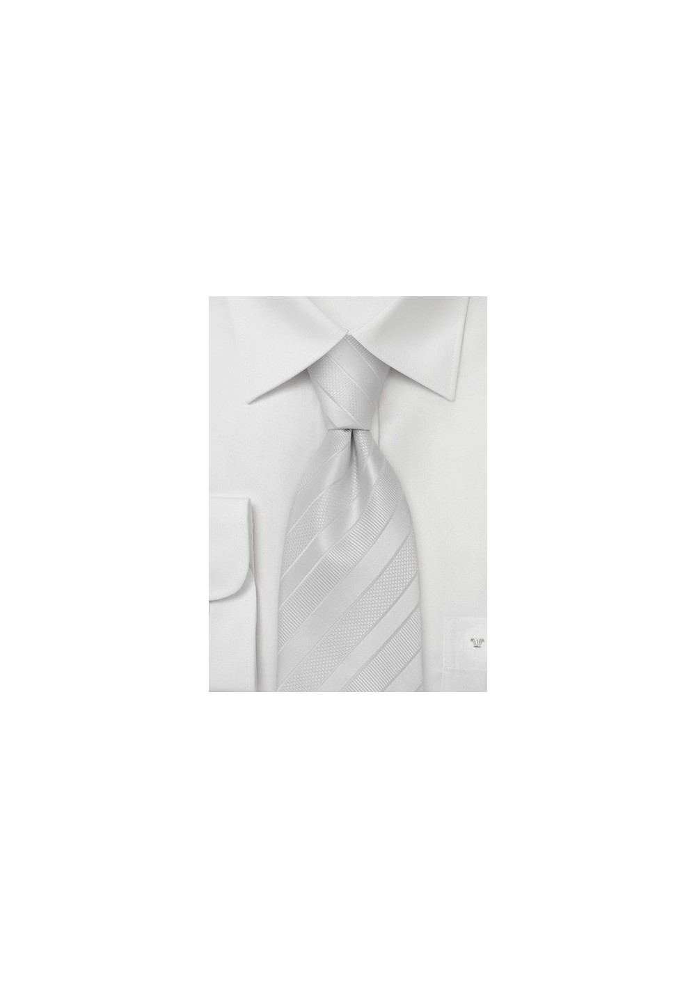 Festive Bright White Tie in XL