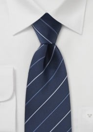 Navy Ties - Dark Blue Ties - Mens Neck Ties in Midnight Blue | Bows-N ...