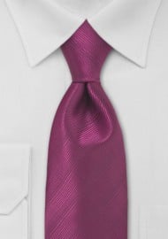 Magenta Red Necktie