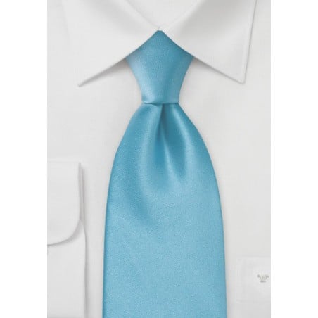 Bright Malibu-Blue Silk Tie