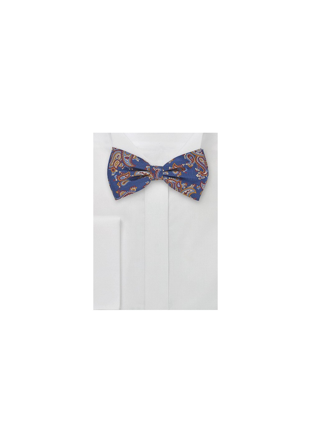 Paisley Patterned Pre-Tied Bow Tie