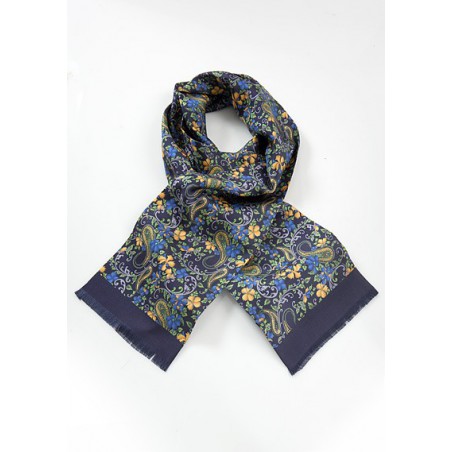 Satin Square Silk Feeli watercolor cute seamless pattern hand painted Fashion Pattern silk scarf for Women/Mens Necktie Bandanas 