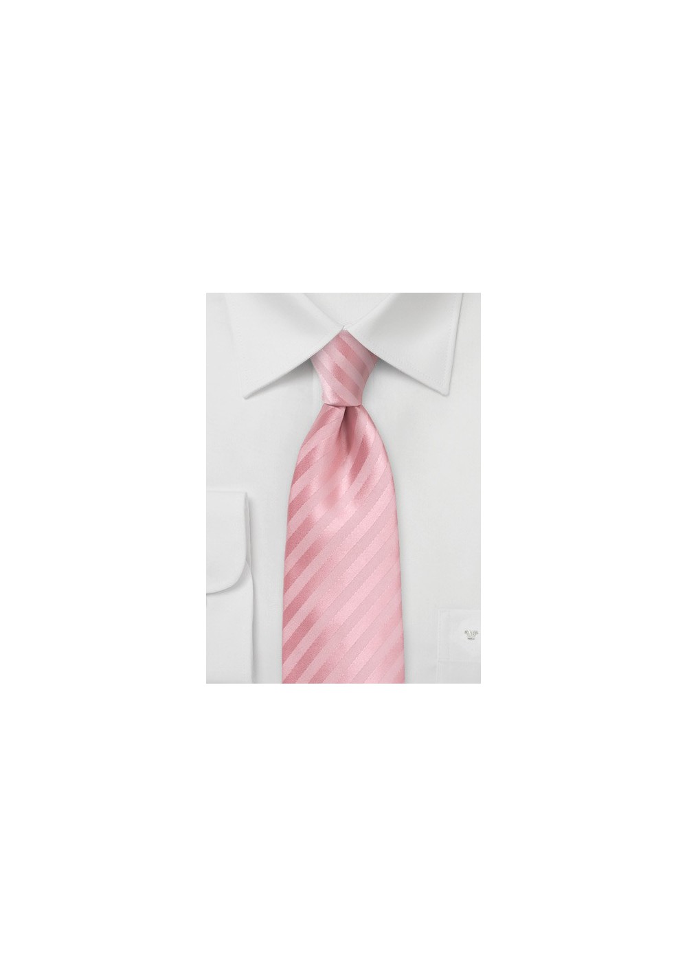 Kids Neck Tie in Peony Pink