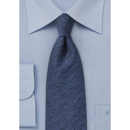 Winter Wool Tie in Royal Blue