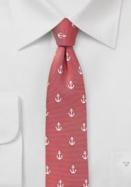 Skinny Anchors in Red