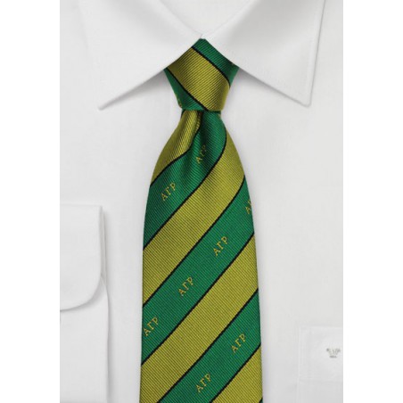 Alpha Gamma Rho Silk Necktie