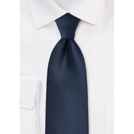 Midnight Blue Mens Necktie