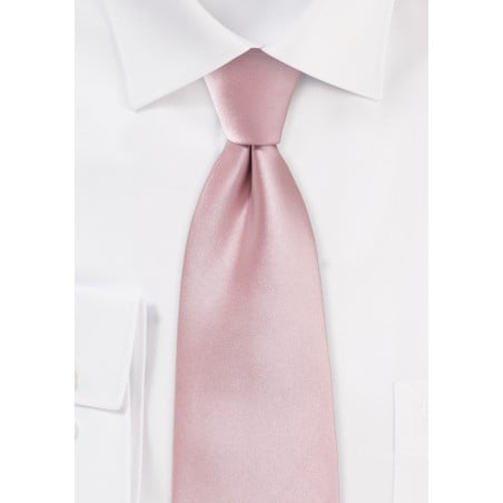 Soft Pink Tie for Boys
