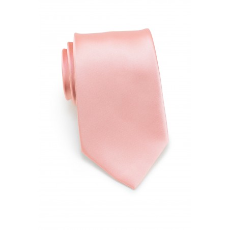 Candy Pink Colored Boys Necktie