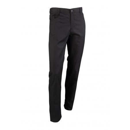Dress Chef Pant Trousers in Black for Men