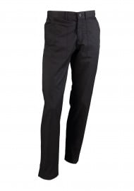 Men's Chef Pants in Black with Patch Pockets