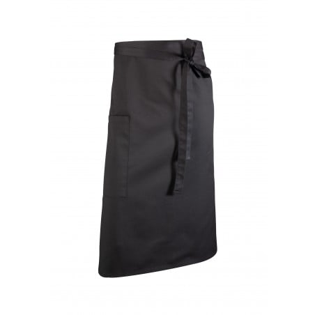 Bistro Apron in Black with Pocket