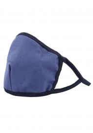 Solid Navy Blue Face Mask | Filter Face Mask in Navy | Cotton Face ...