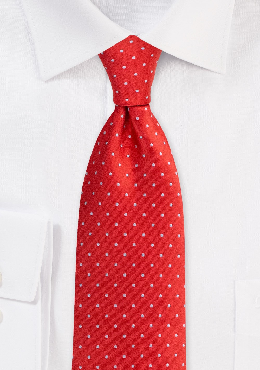 Polka Dot Tie in Cherry | Mens Necktie ...