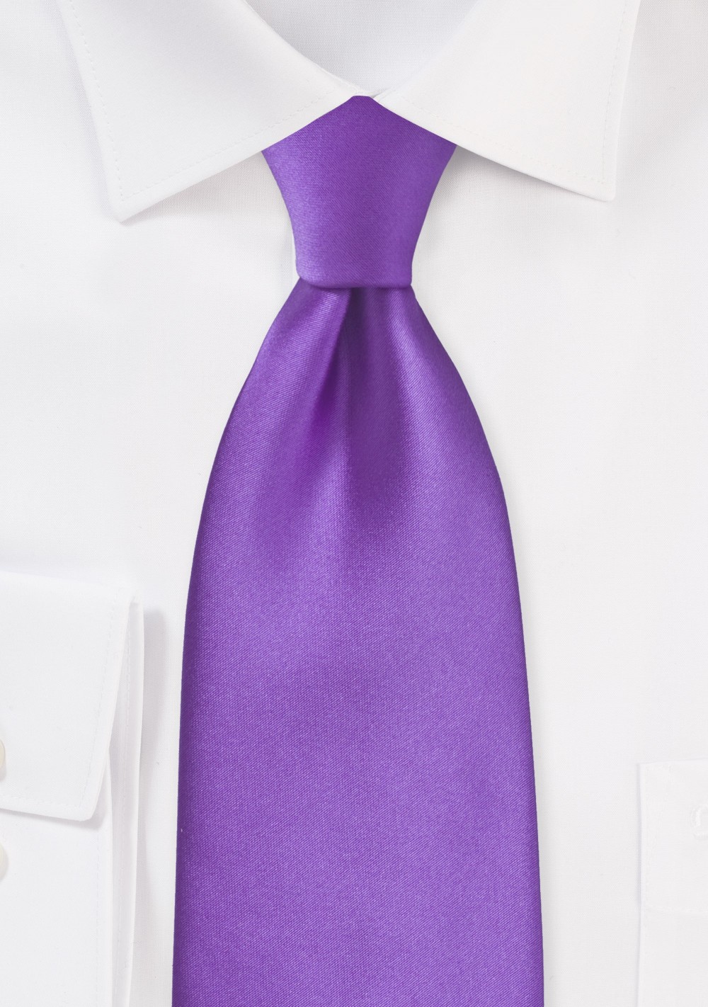 Kids Bright Purple Necktie