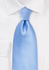 Solid Colored Kids Tie in Sky Blue