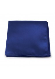 Royal Blue Colored Pocket Square