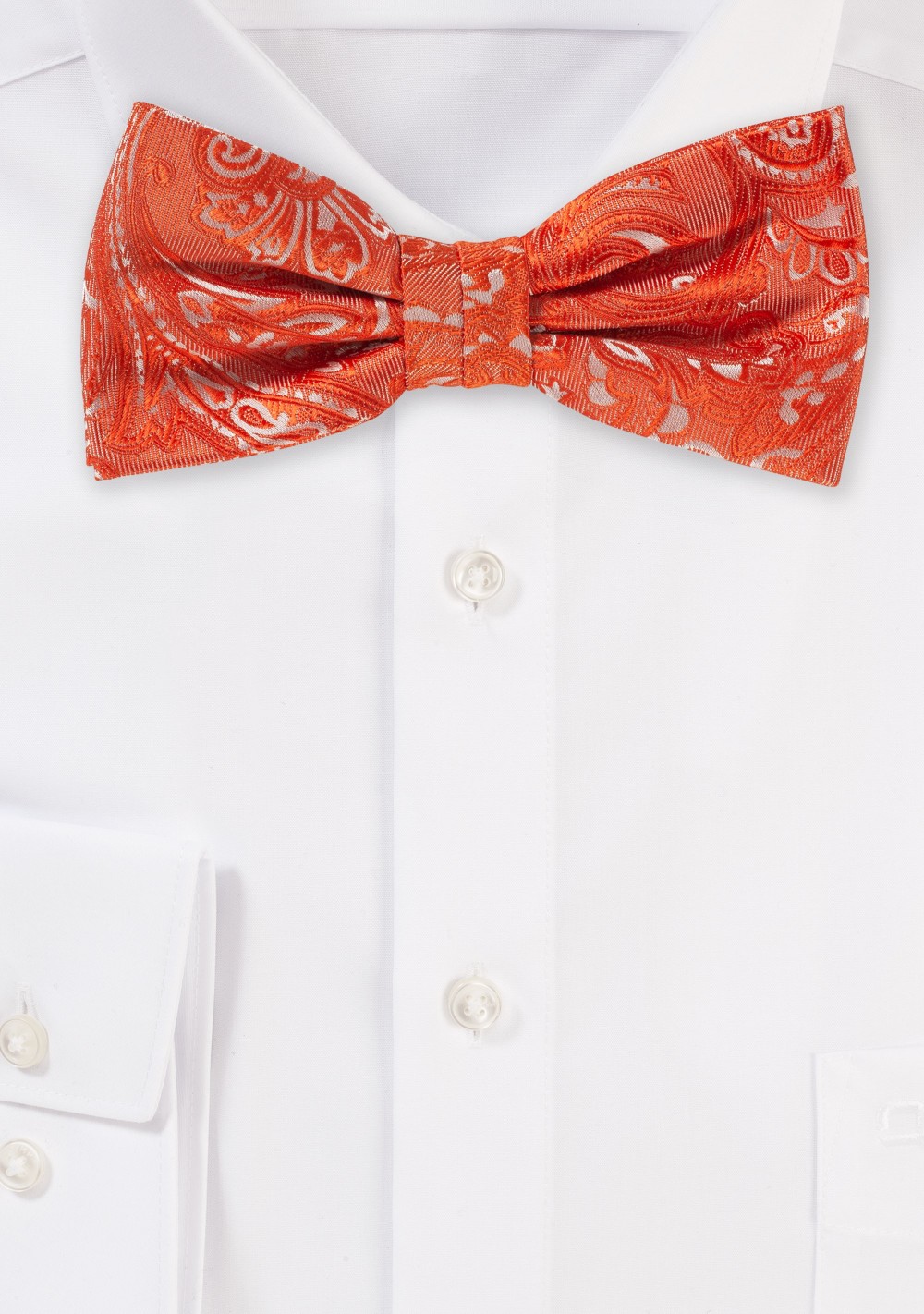 Tiger Lilly Orange Bow Tie