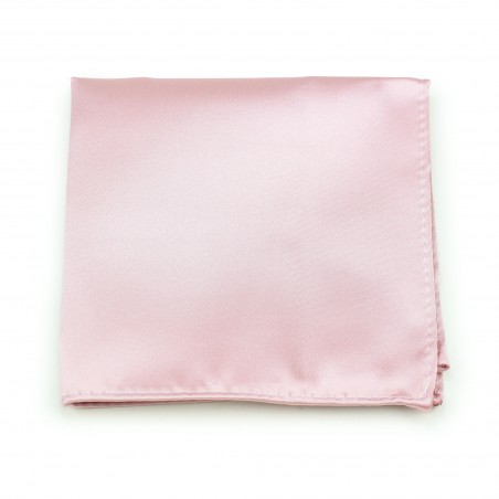 Wedding Pocket Square in Soft Pink