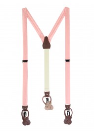 Candy Pink Suspenders