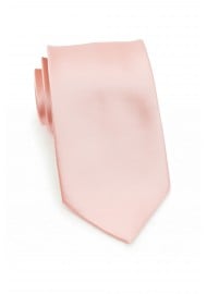 Necktie in Peach Blush