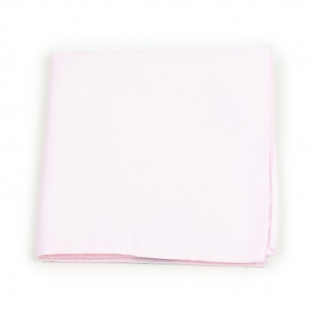 Linen Texture Pocket Square in Blush