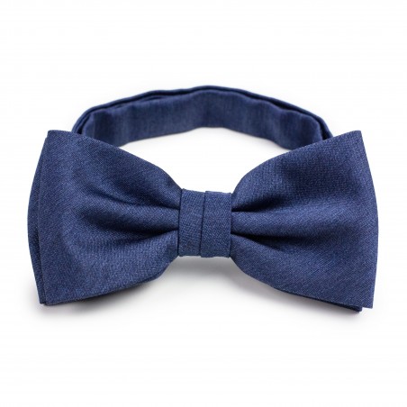 Slate Blue Bow Tie