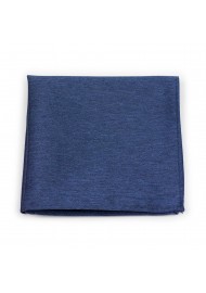 Slate Blue Pocket Square