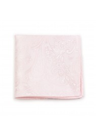 Bridal Pink Mens Pocket Square