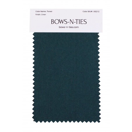 Linen Texture Fabric Swatch - Forest