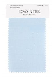 Herringbone Fabric Swatch - Powder Blue