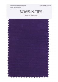 Herringbone Fabric Swatch - Regency Purple