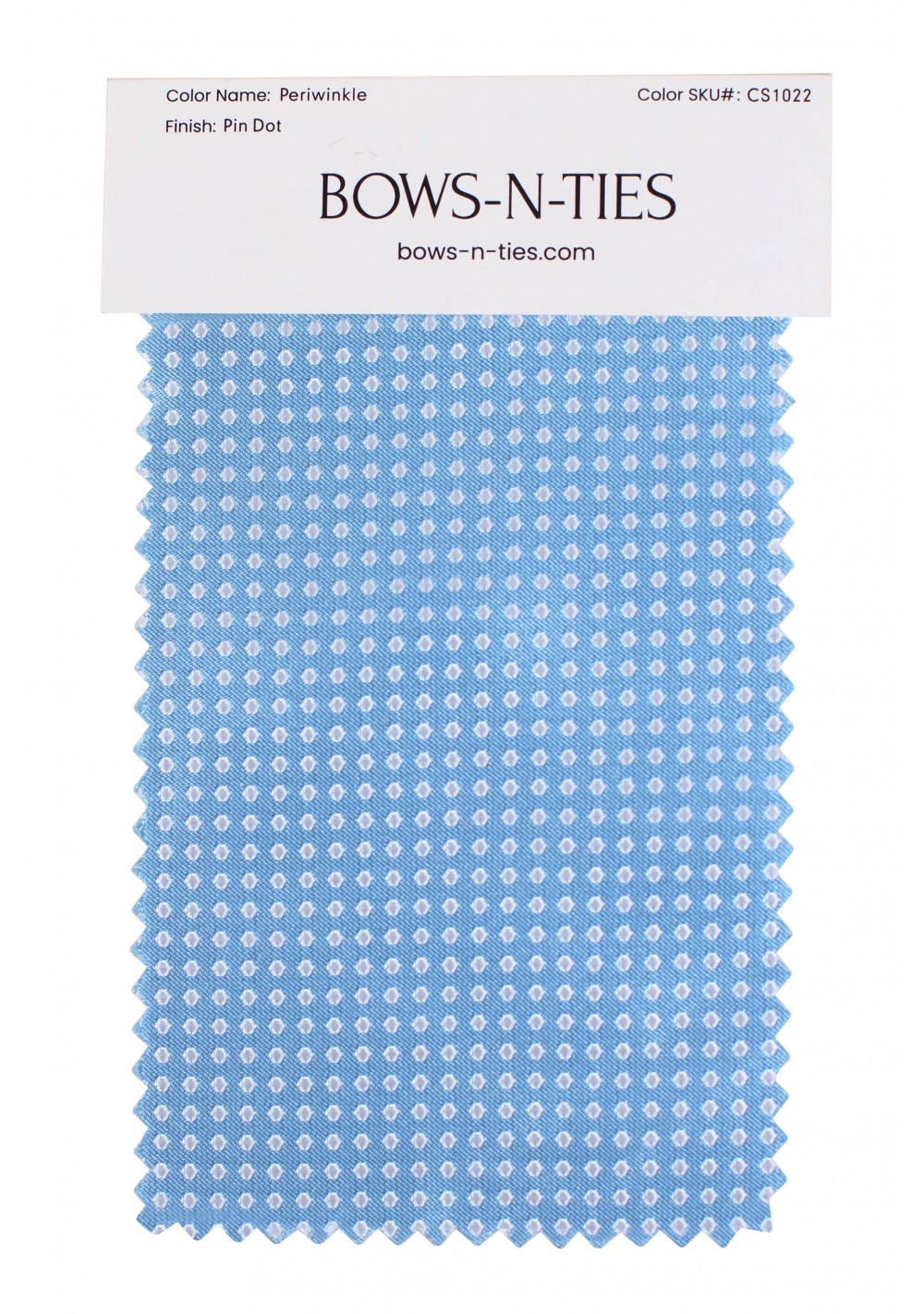 Pin Dot Fabric Swatch - Periwinkle