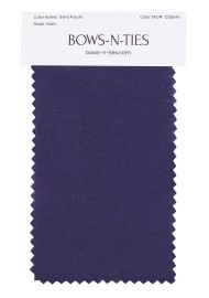 Satin Fabric Swatch - Solid Purple