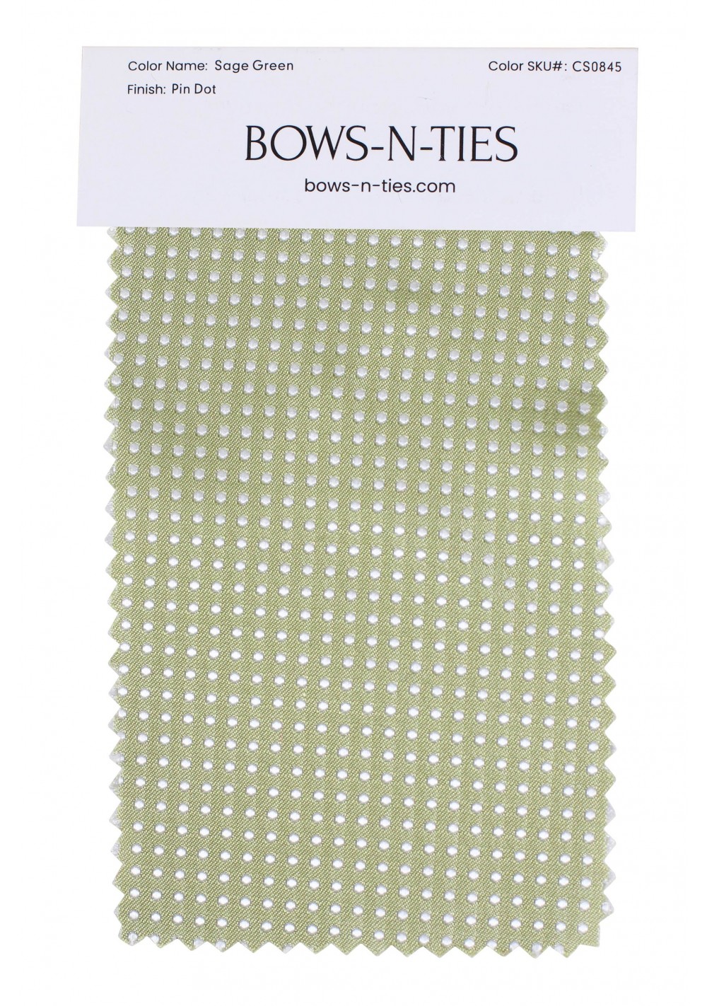 Pin Dot Fabric Swatch - Sage Green