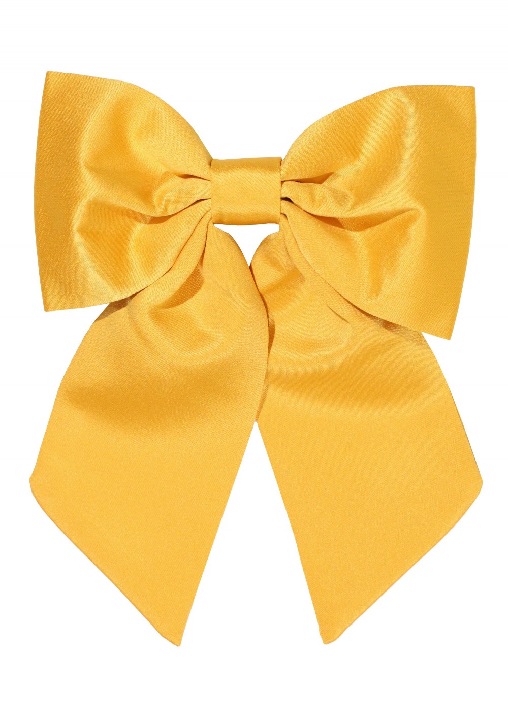 Amber Gold Hair Bow | Hair Bow Clip in Solid Amber Gold | Bows-N-Ties.com