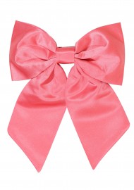 Hair Bow in Parfait Front