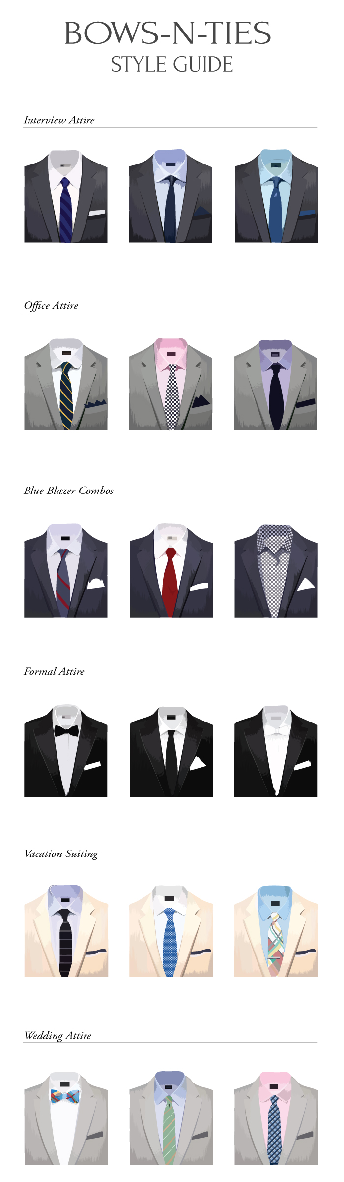 Style Chart For Men For All Attire