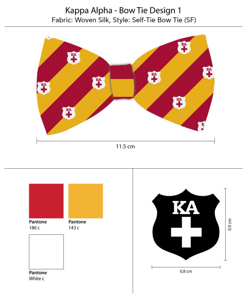 Kappa Alpha bow ties