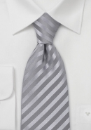silver-gray-silk-tie