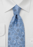 flower-pattern-tie-blue-silver