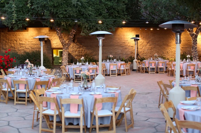 Table Venue For Vineyard Wedding