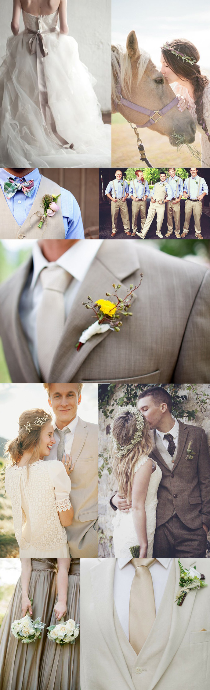 Taupe Wedding Ideas and Tips