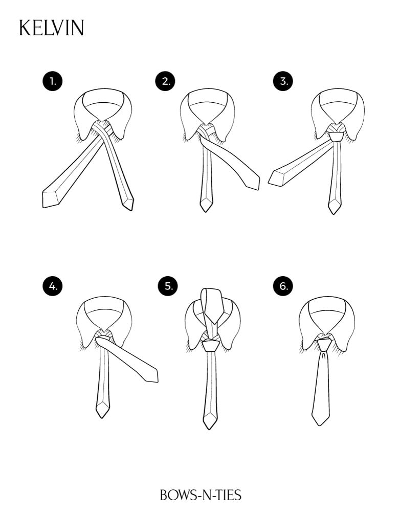How to tie a tie: Tying a half Windsor tie knot