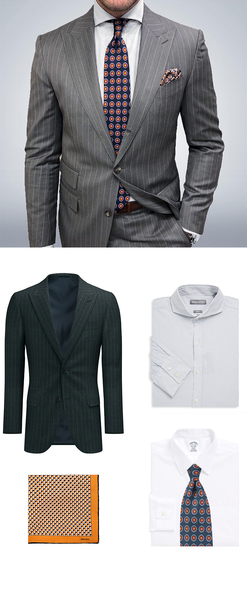 A Guide To Pattern Play With Menswear Suiting